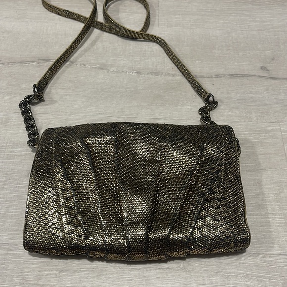 Authentic Nancy Gonzalez Gold Python Crossbody | Great Condition - Picture 3 of 10